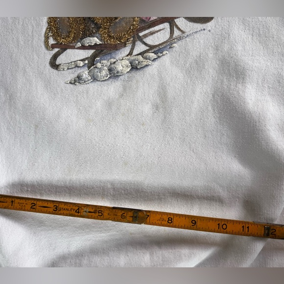 Northern Reflections teddy bear Sweater XL (READ FOR SIZE) Vintage 1990s - Picture 3 of 7